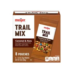 Meijer Single Serve Caramel & Nuts Trail Mix, 8ct