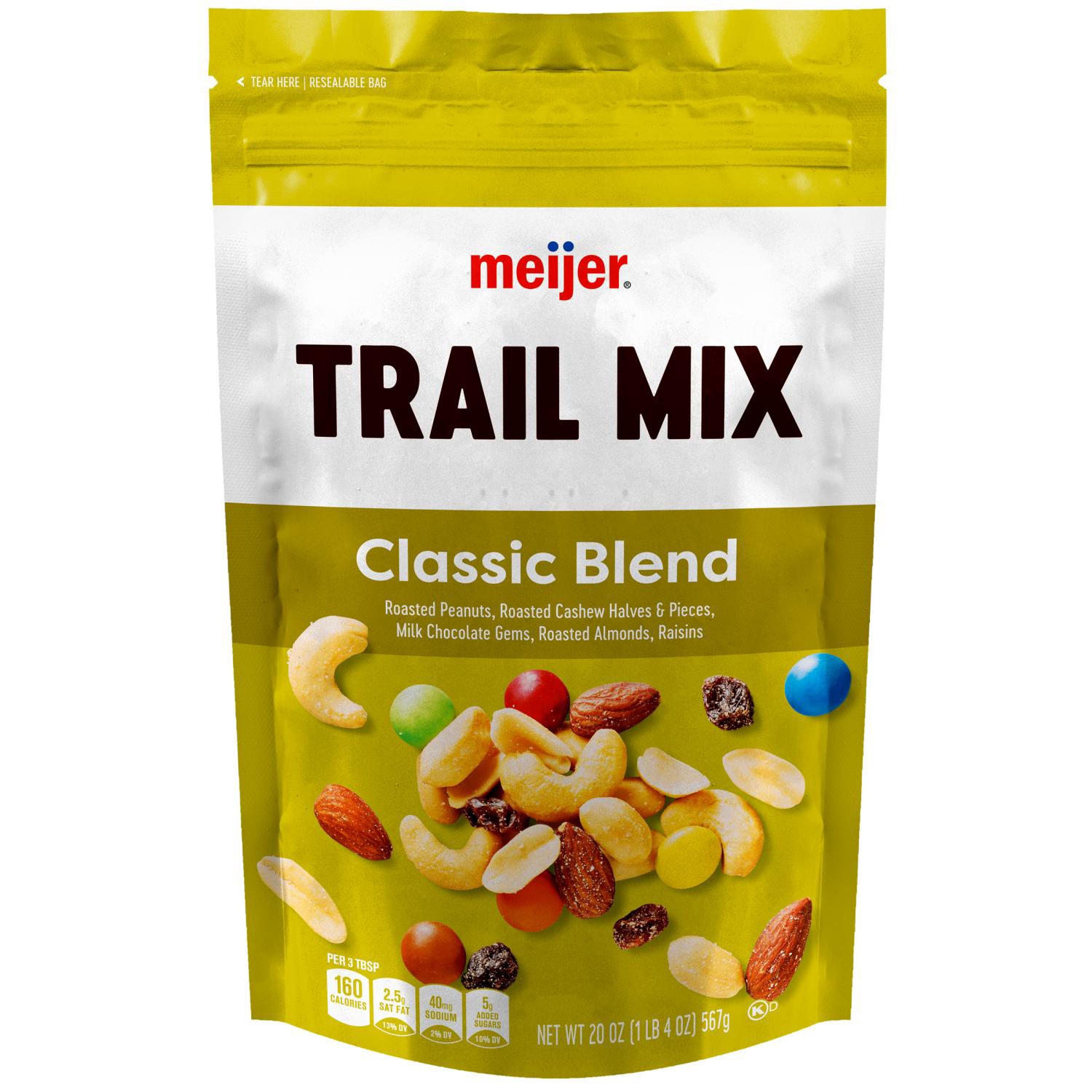 slide 1 of 2, Meijer Classic Blend Trail Mix, 20 Oz, 20 oz