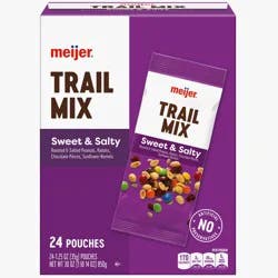 Meijer Sweet & Salty Trail Mix, 1.25 Oz, 24 Ct Multipack