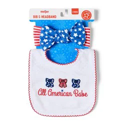Meijer Bib & Bow All American Babe