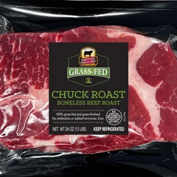 Cab Grass Fed Beef Chuck Roast 24Oz