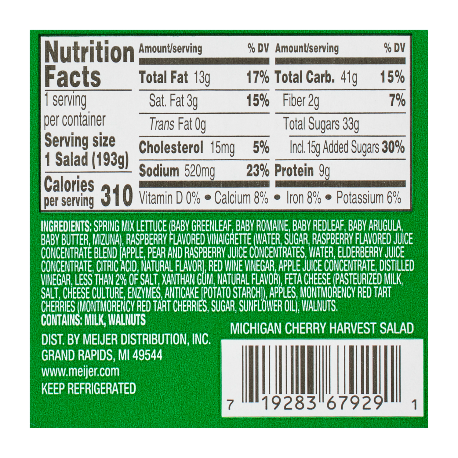 slide 2 of 3, Fresh from Meijer Michigan Harvest Salad, 6.7 oz, 6.7 oz