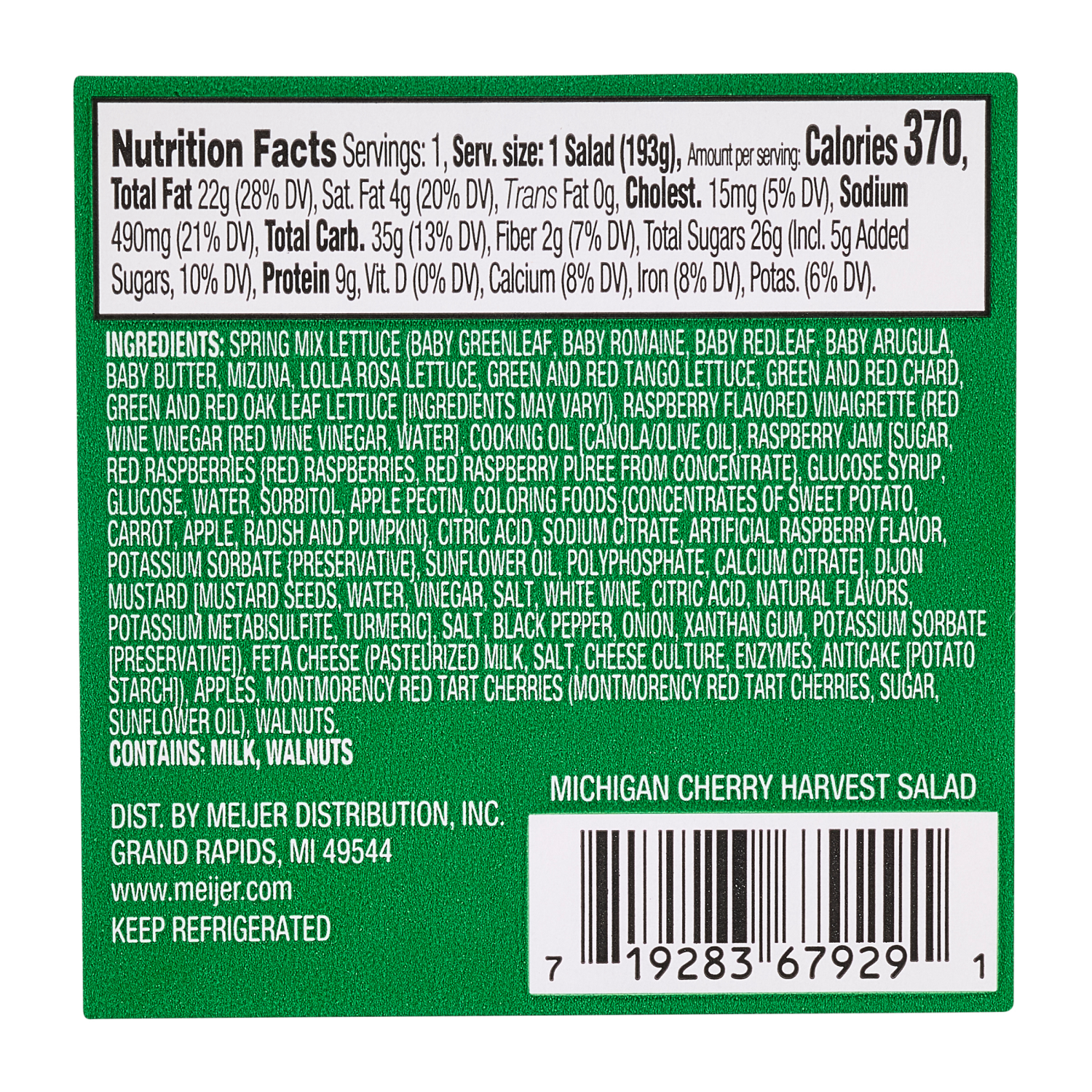 slide 2 of 3, Fresh From Meijer Michigan Harvest Salad, 6.7 Oz, 6.7 oz