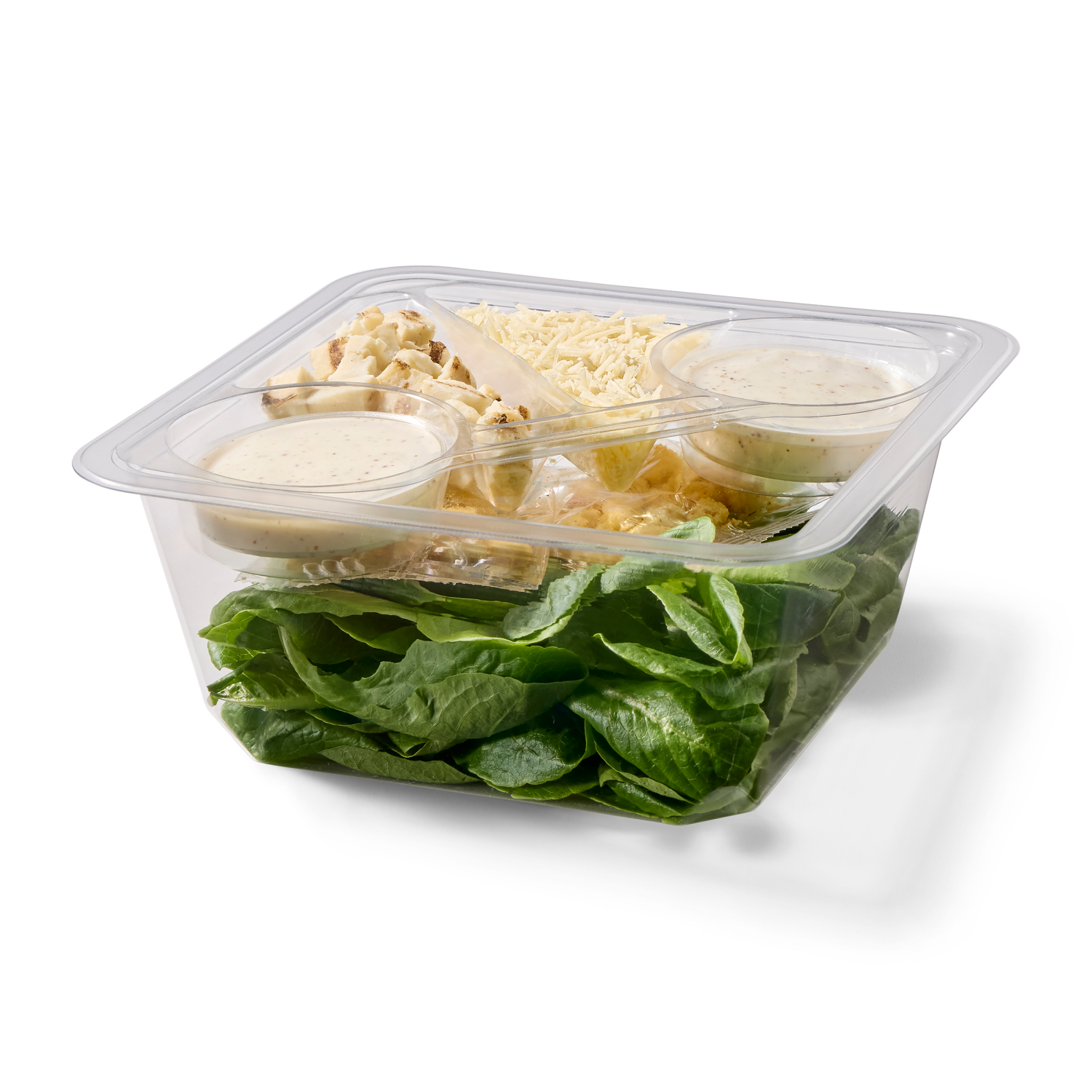 slide 3 of 3, Fresh from Meijer Chicken Caesar Shareable Salad, 10 oz, 10 oz