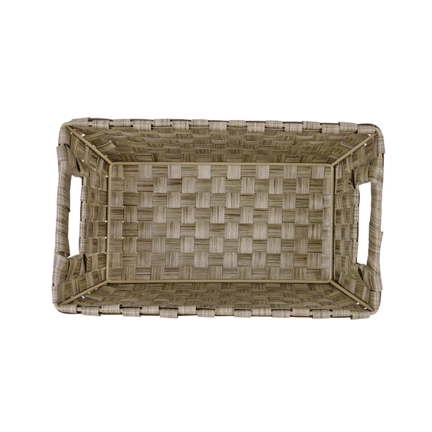 slide 3 of 5, HAVENSTAY Hs Small Woven Plastic Strap Tote, 1 ct