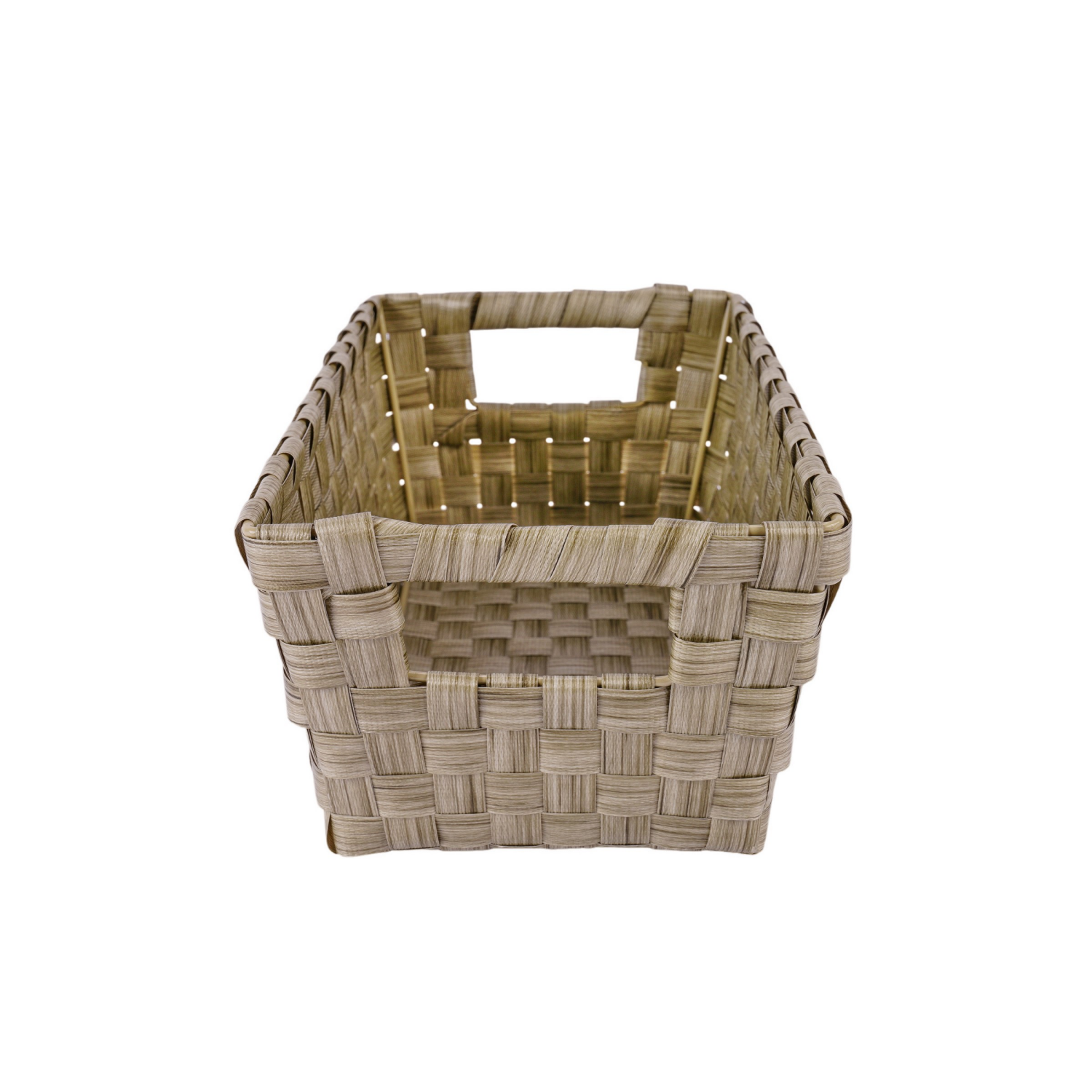 slide 4 of 5, HAVENSTAY Hs Small Woven Plastic Strap Tote, 1 ct