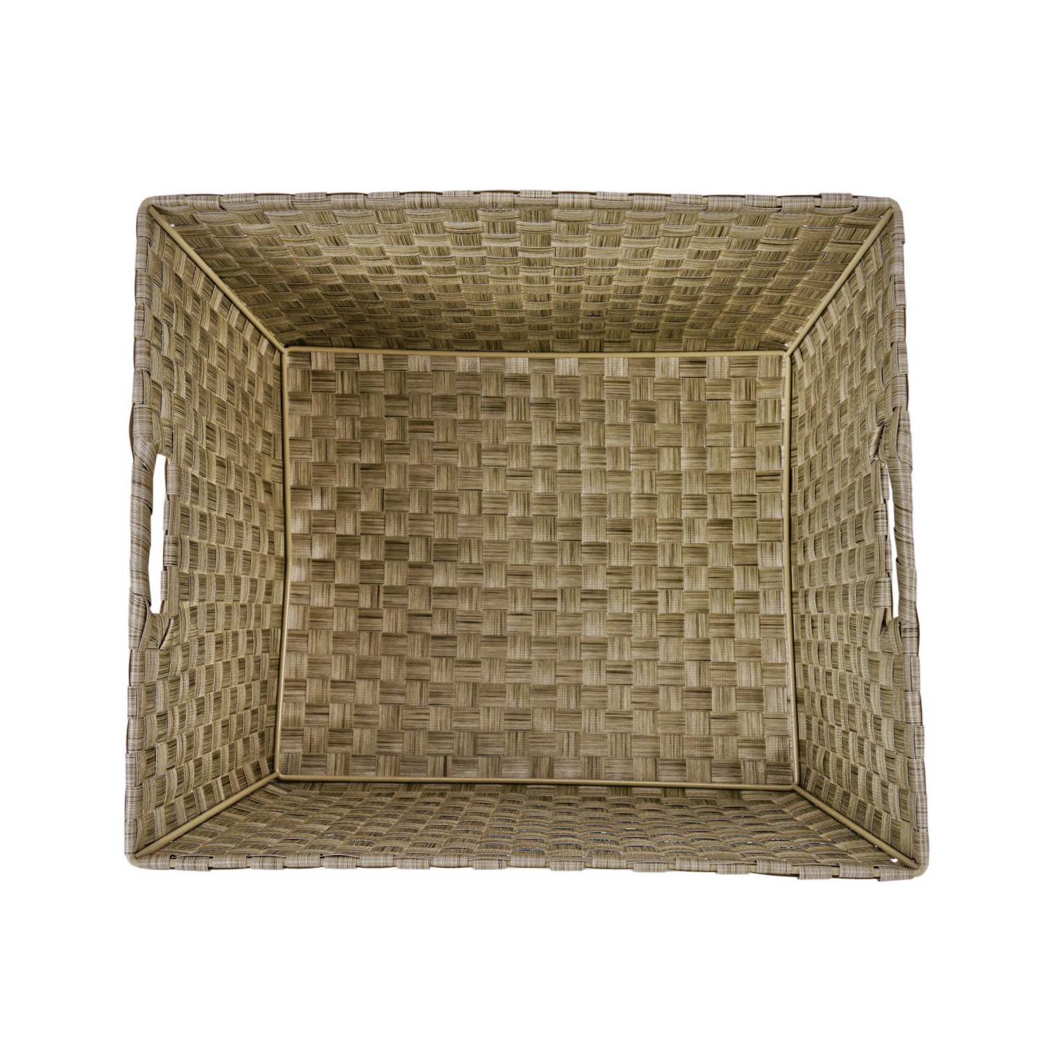 slide 2 of 5, HAVENSTAY Hs Large Woven Plastic Strap Tote, 5 inx11.5 in