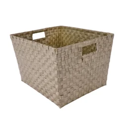 HAVENSTAY Hs Large Woven Plastic Strap Tote