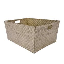 HAVENSTAY Hs Extra Large Woven Plastic Strap Tote