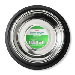 Meijer Nonskid Double Wall Ss Bowl L