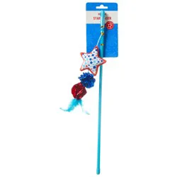 Meijer Red, White & Blue Star Cat Teaser