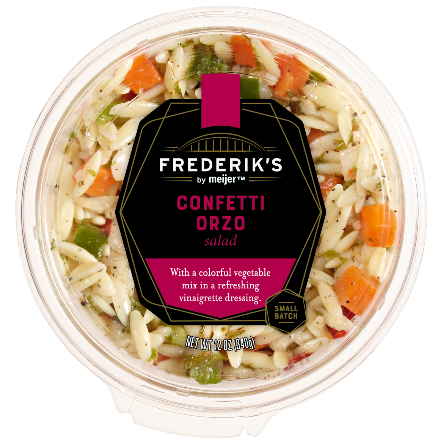 slide 1 of 3, Frederik's By Meijer Frederik's by Meijer Confetti Orzo Salad, 12 oz., 12 oz