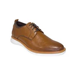 Falls Creek Mens Carson Shoe, Cognac, Size 12