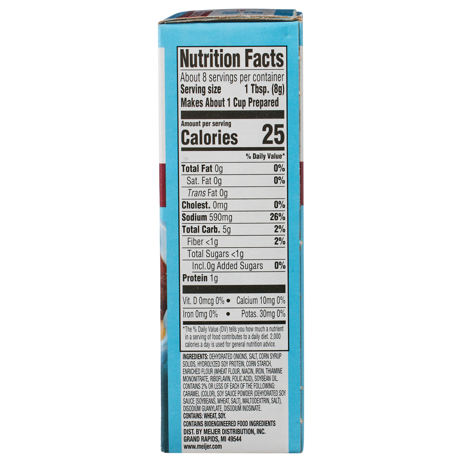 slide 3 of 5, Meijer Beefy Onion Soup Recipe, Soup and Dip Mix, 2 pack, 2 ct