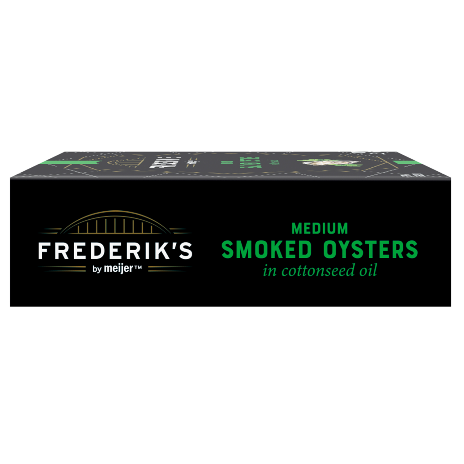 slide 2 of 5, Frederiks By Meijer Oysters Smoked Medium 3.7 Oz, 3.7 oz
