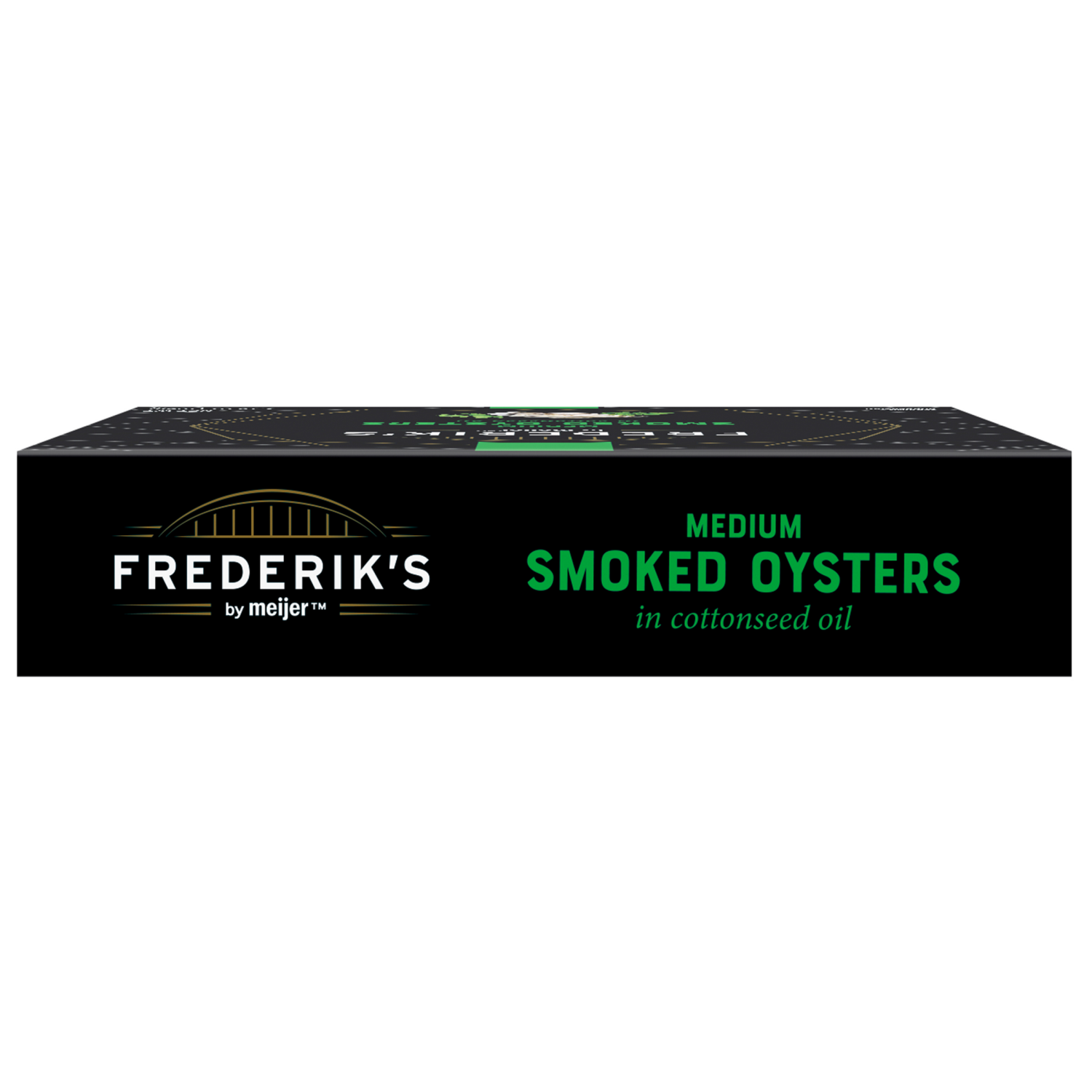 slide 5 of 5, Frederiks By Meijer Oysters Smoked Medium 3.7 Oz, 3.7 oz