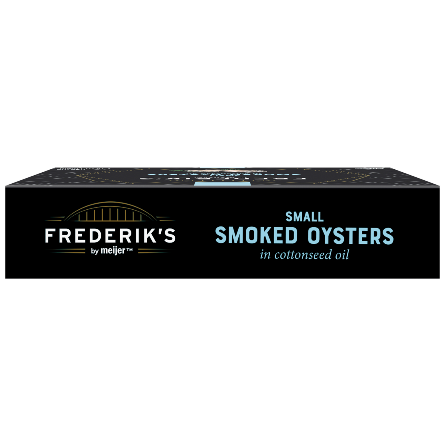 slide 5 of 5, Frederiks By Meijer Oysters Smoked Petite 3.7 Oz, 3.7 oz