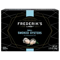 Frederiks By Meijer Oysters Smoked Petite 3.7 Oz