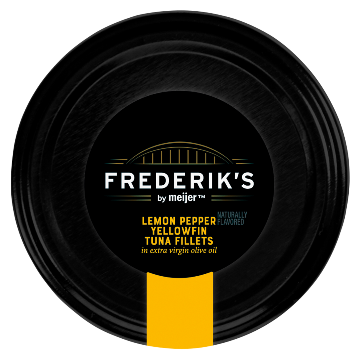 slide 4 of 4, Frederiks By Meijer Frederiks Tuna Fillets Lemon Pepper & Evoo 6.7 Oz, 6.7 oz