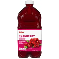 Meijer Cranberry Juice Cocktail, 64 Oz