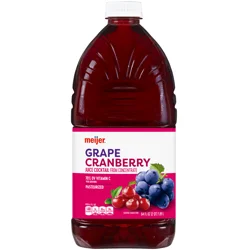 Meijer Cranberry Grape Juice Cocktail, 64 Oz