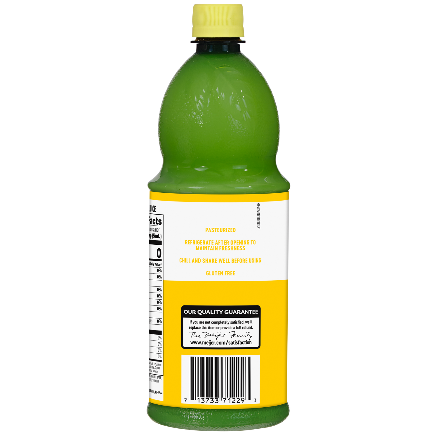 slide 2 of 3, Meijer 100% Lemon Juice, 32 oz, 32 oz