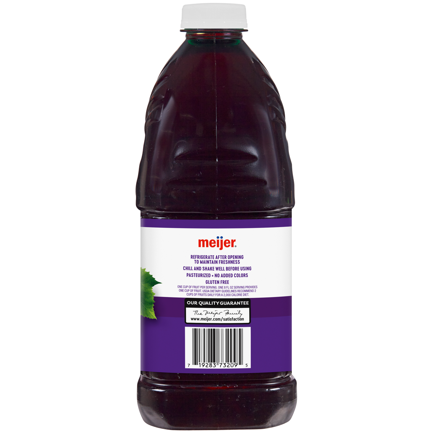 slide 2 of 3, MEIJER 100% JUICE GRAPE 96OZ, 96 oz