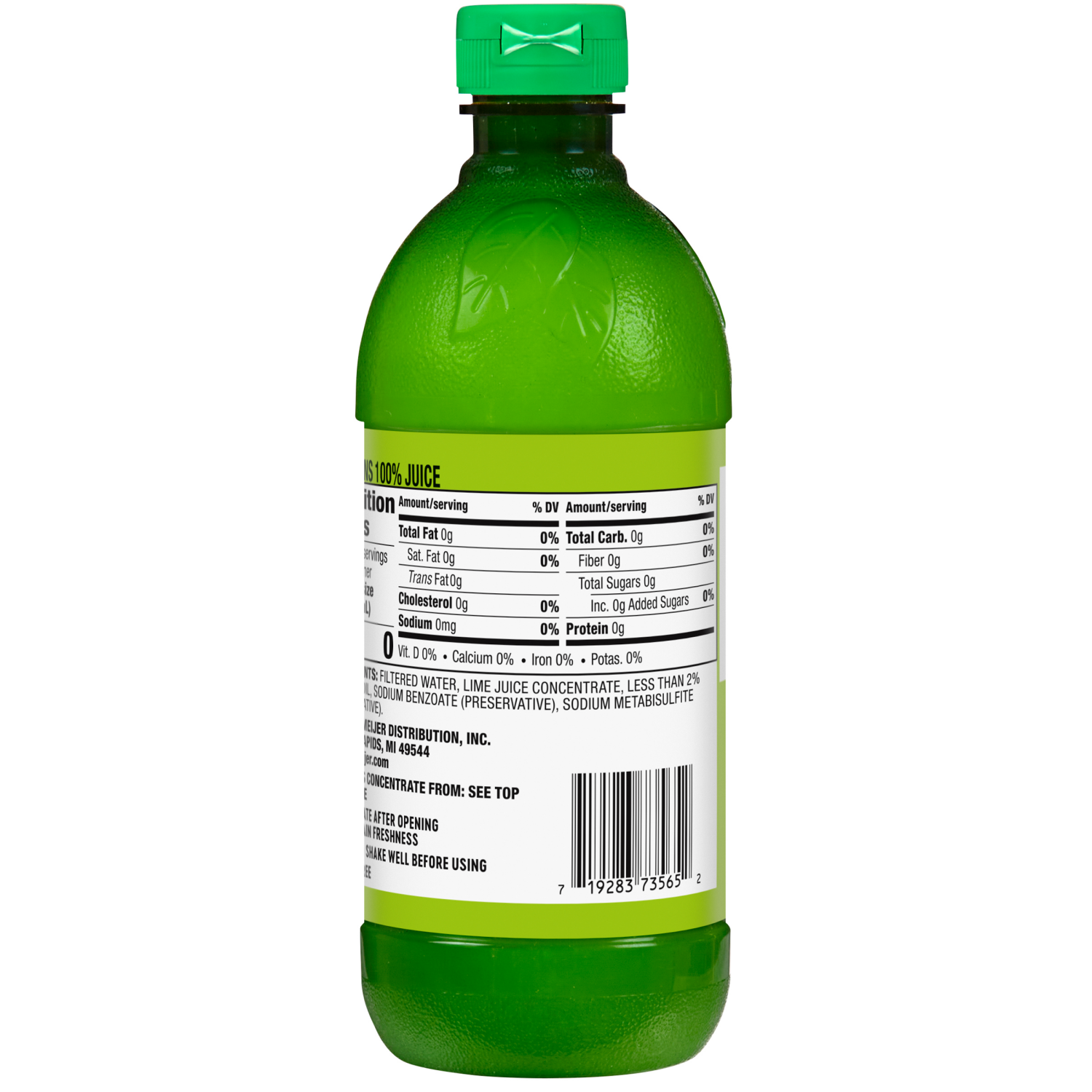 slide 2 of 4, Meijer 100% Lime Juice, 15 oz, 15 oz