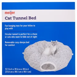 Meijer Pop Up Tunnel Cat Bed, 1 ct