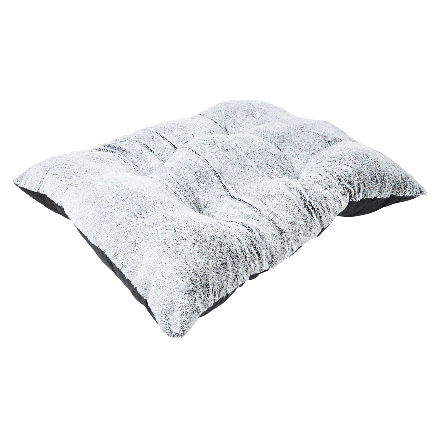slide 4 of 5, Meijer Faux Fur Tufted Dog Bed, 29 In X 29 In, 1 ct
