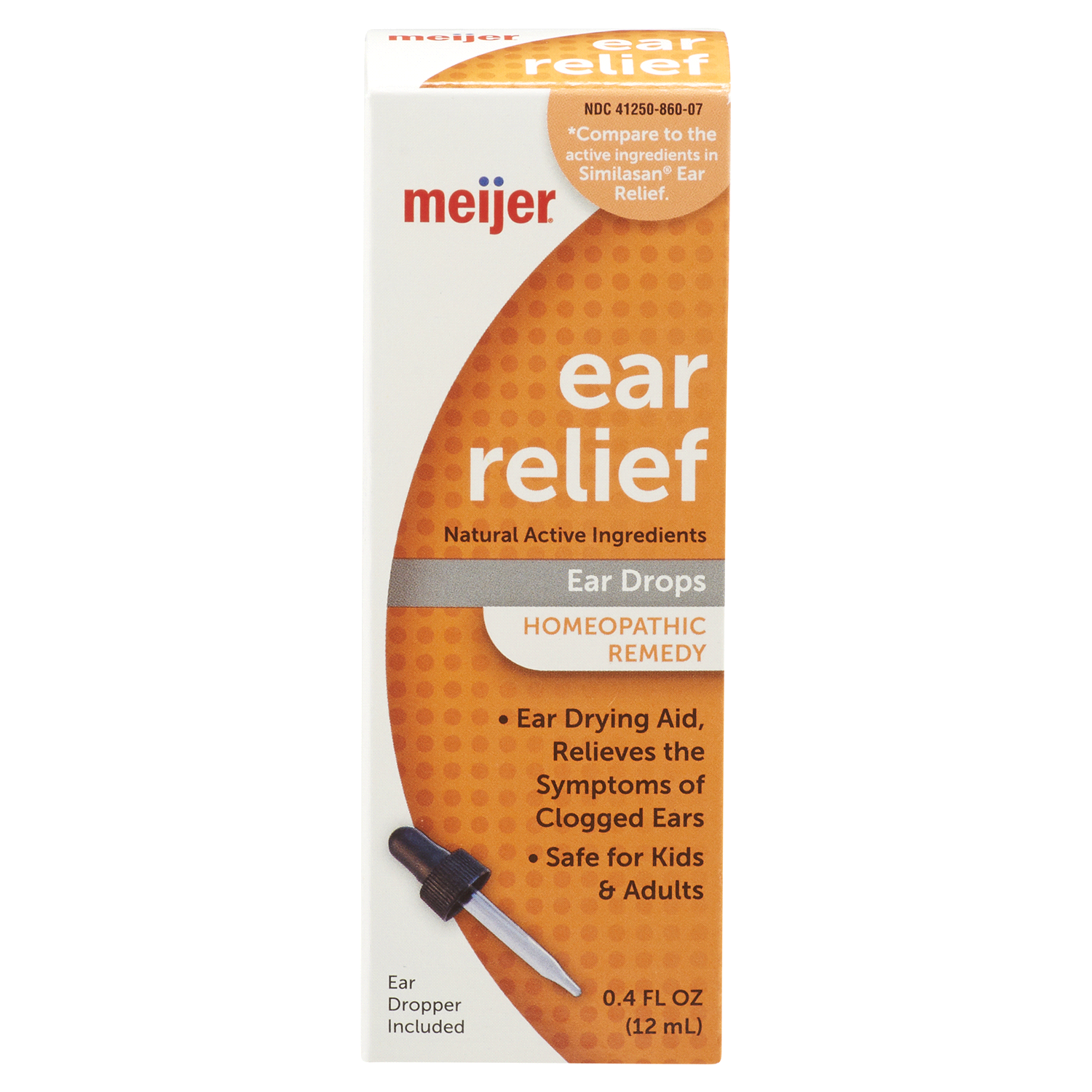 slide 1 of 3, Meijer Ear Relief Ear Drops, 0.4 oz