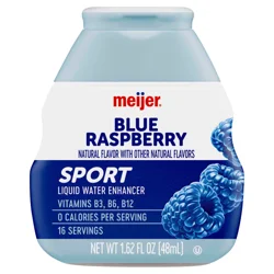 Meijer Blue Raspberry Liquid Water Enhancer, 1.62 Oz