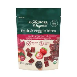 Fruit & Veg Bites, Apple Strawberry Beet Chia, 3.14 Oz