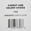slide 6 of 13, Fresh from Meijer Carrot & Celery Sticks, 13 oz