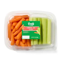 Baby Carrot & Celery Sticks, 13 Oz