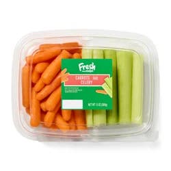 Fresh from Meijer Carrot & Celery Sticks, 13 oz