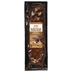 Meijer Fully Cooked Baby Back Ribs With Bbq Sauce