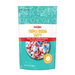 Meijer Triple Boom Taffy, 10 Oz