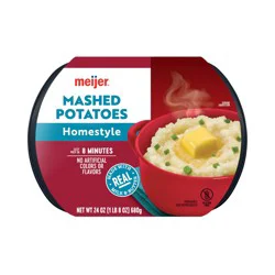 Meijer Mashed Potatoes 24 Oz Fresh