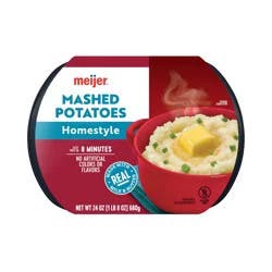 Meijer Mashed Potatoes 24 Oz Fresh