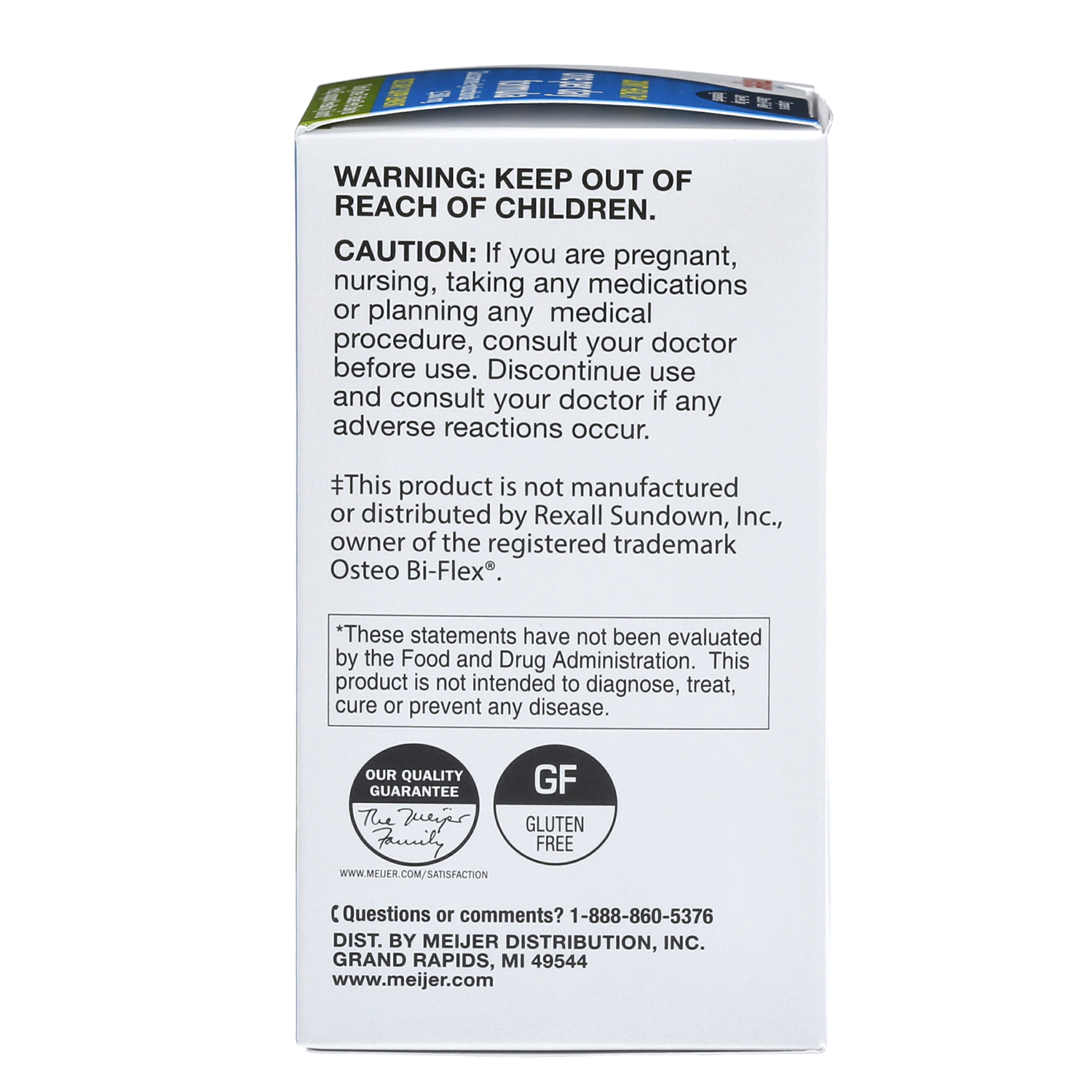 slide 3 of 3, Meijer One Per Day Joint Health Dietary Supplement Tablet, 60 ct