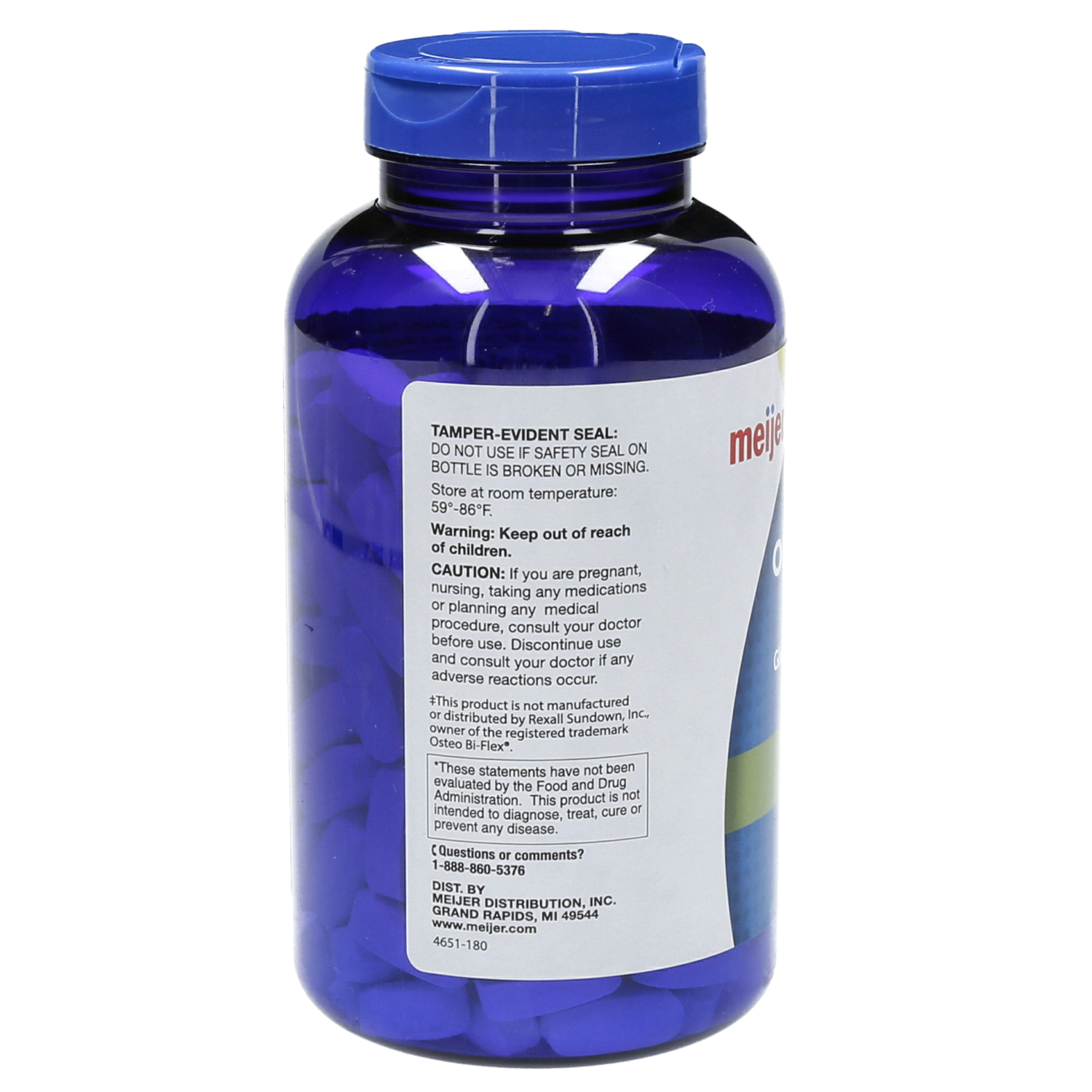 slide 2 of 3, Meijer One Per Day Dietary Supplement Joint Health, 180 ct