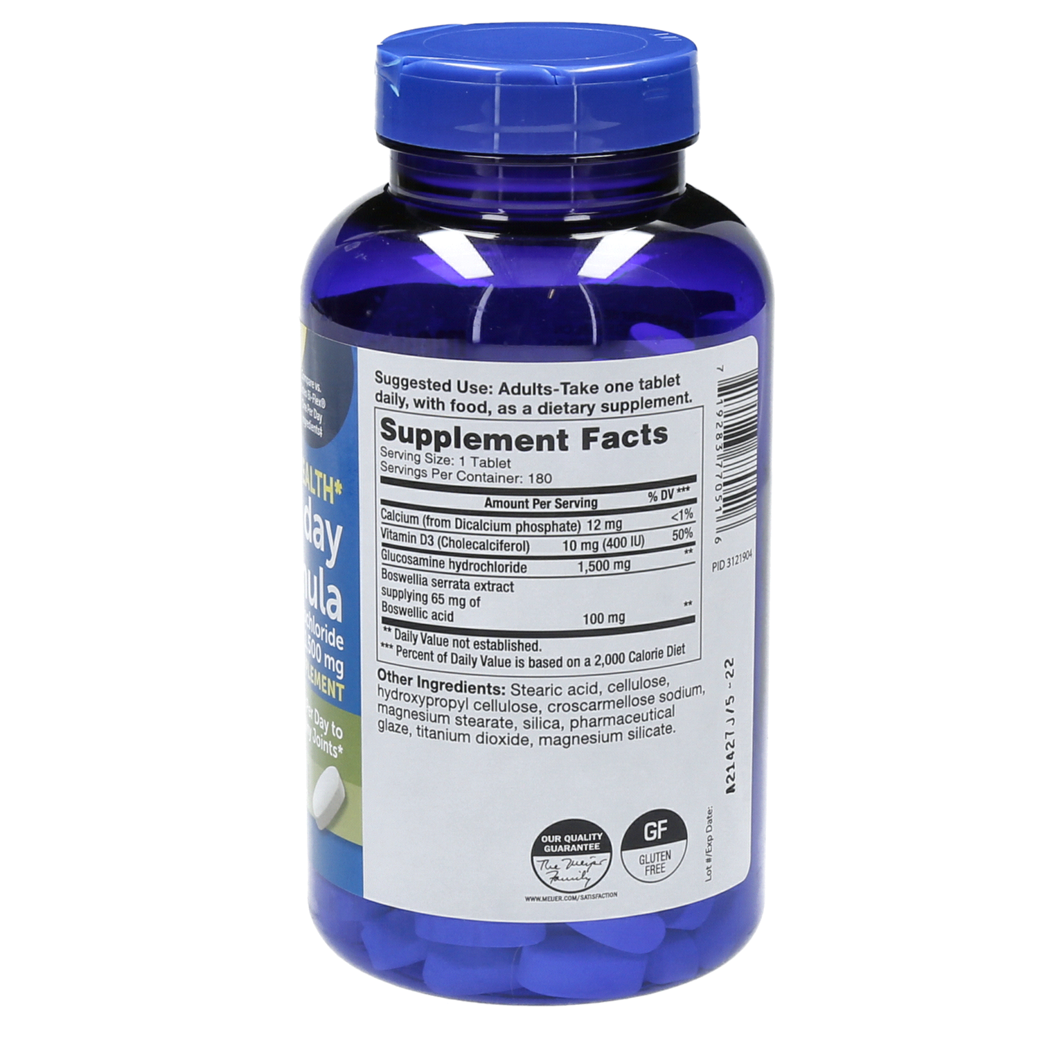 slide 3 of 3, Meijer One Per Day Dietary Supplement Joint Health, 180 ct