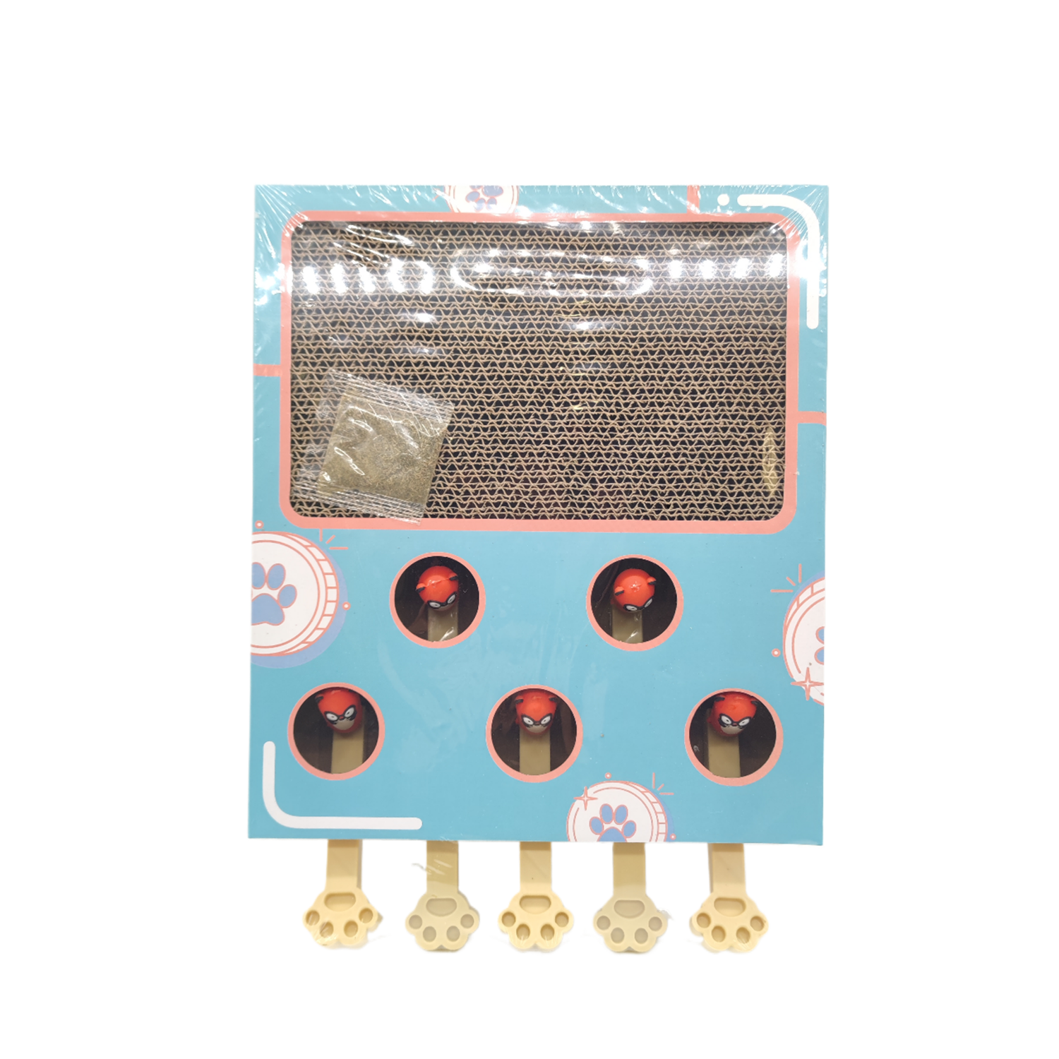 slide 1 of 1, Meijer Pop Up Toy Cat Scratcher, 1 ct