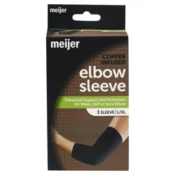 Meijer Copper Infused Elbow Sleeve, Large/X-Large