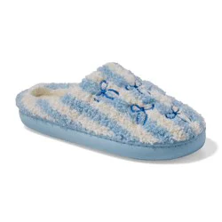 Falls Creek Womens Aurora Slipper, Blue, Xl