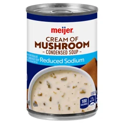 Meijer Reduced Sodium Cream of Mushroom Soup - 10.5 oz