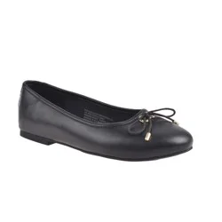 Falls Creek Women's Elizabeth Ballet Flat Black,size 11