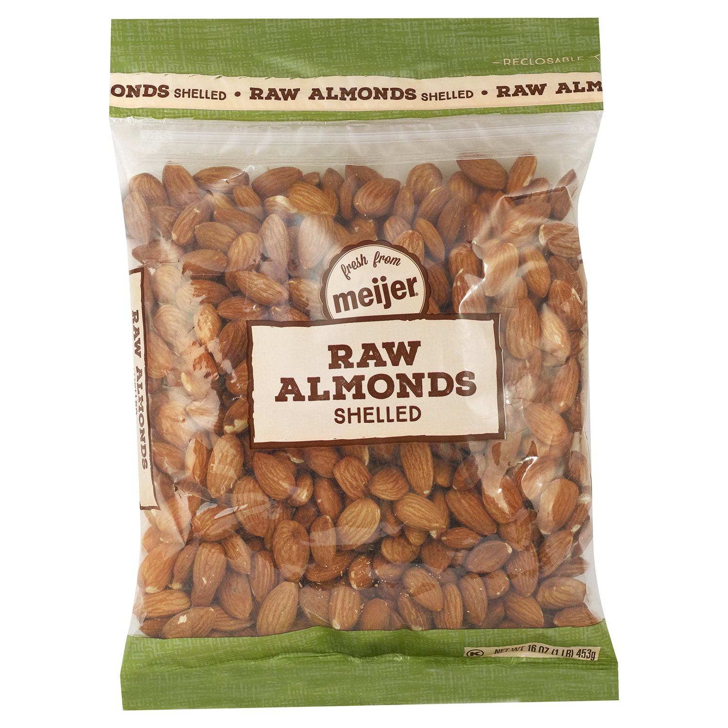slide 1 of 2, Fresh from Meijer Raw Shelled Almonds - 16 oz, 16 oz