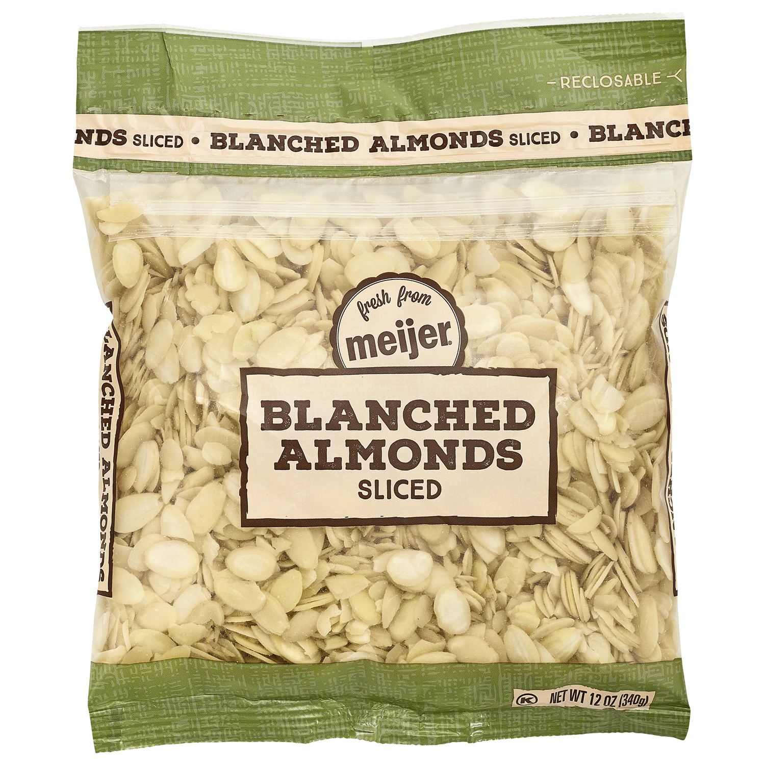 slide 1 of 2, Fresh from Meijer Blanched Sliced Almonds, 12 oz
